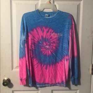 Tie dye long sleeve top